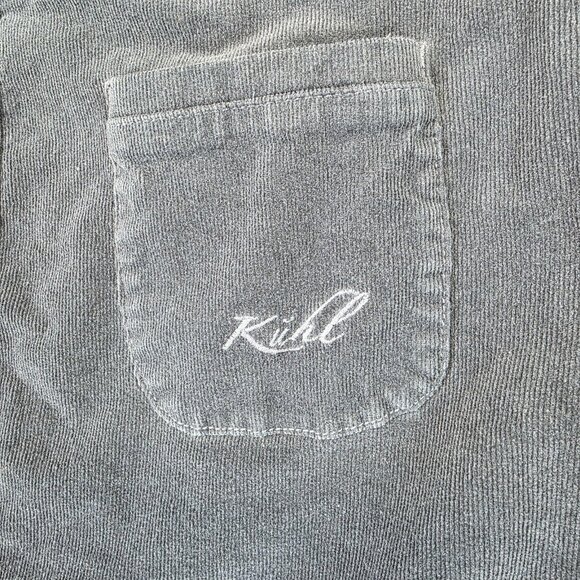 Kuhl Skirt Womens 4 Charcoal Corduroy Button Front Zip Pockets Casual Style 6191 - Picture 6 of 12